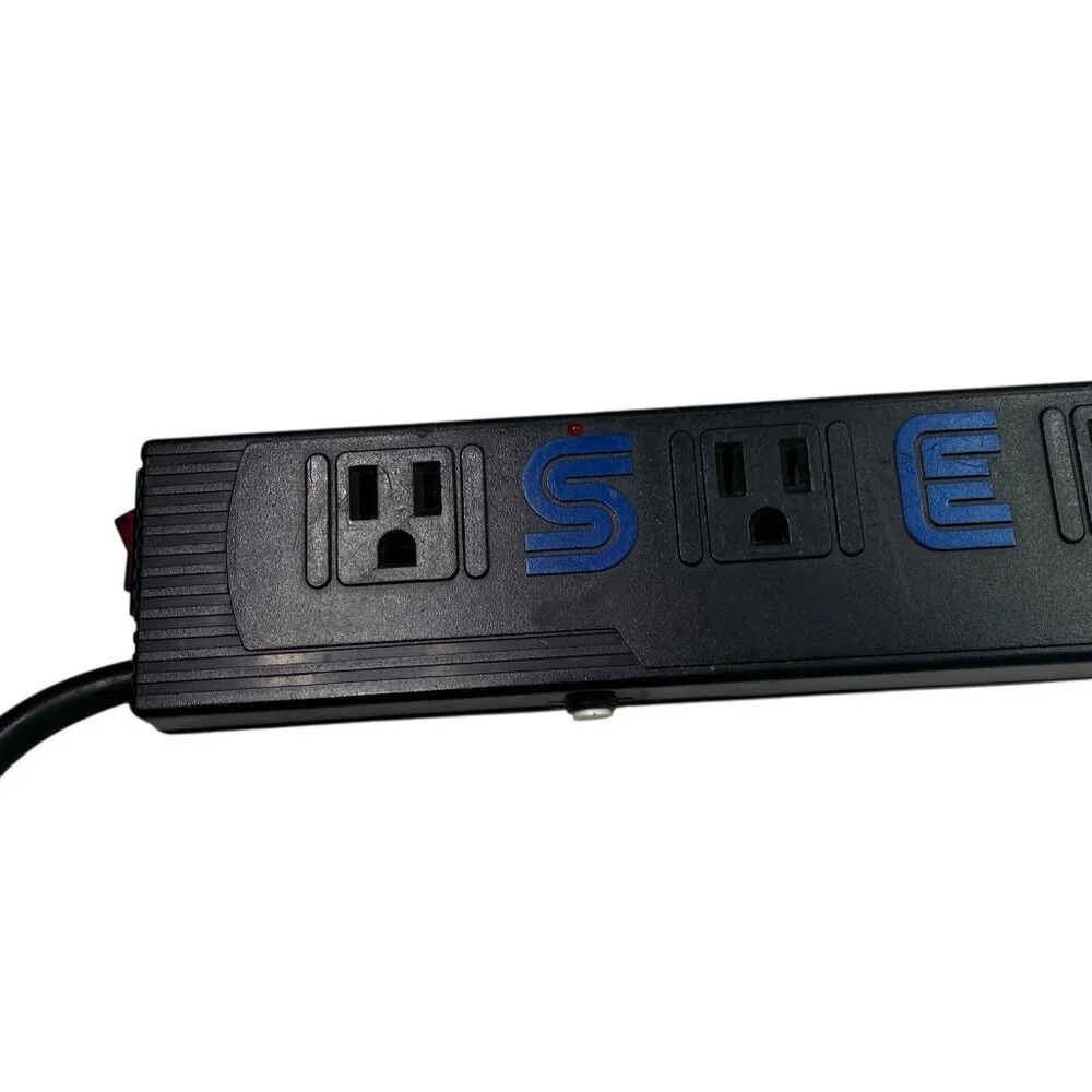 Vintage Sega Genesis 5 Outlet Power Strip Surge Protector Tested Works! Rare!
